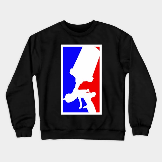 Spray Gun Crewneck Sweatshirt by trixx3r